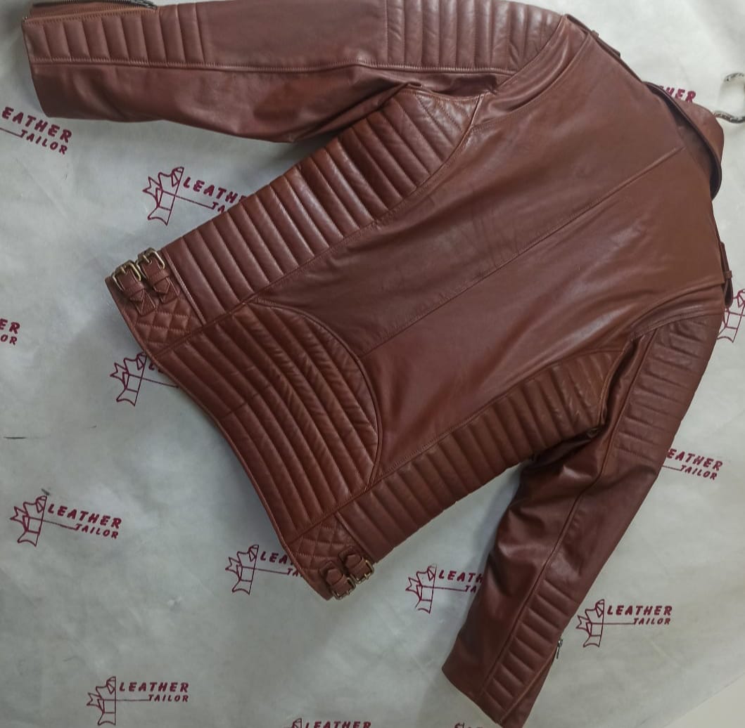 Menz Designed Leather Jacket - Image 7