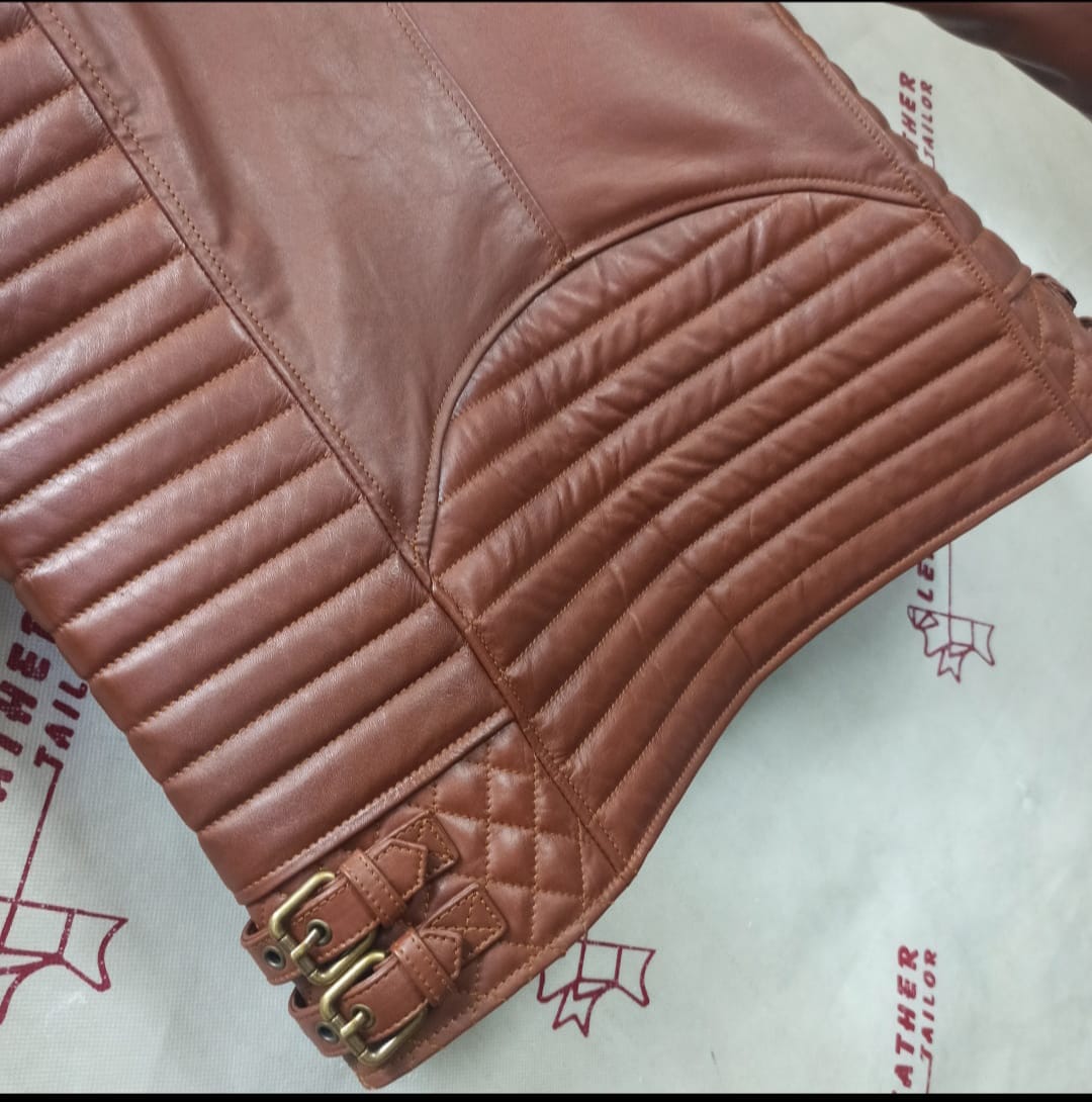 Menz Designed Leather Jacket - Image 6