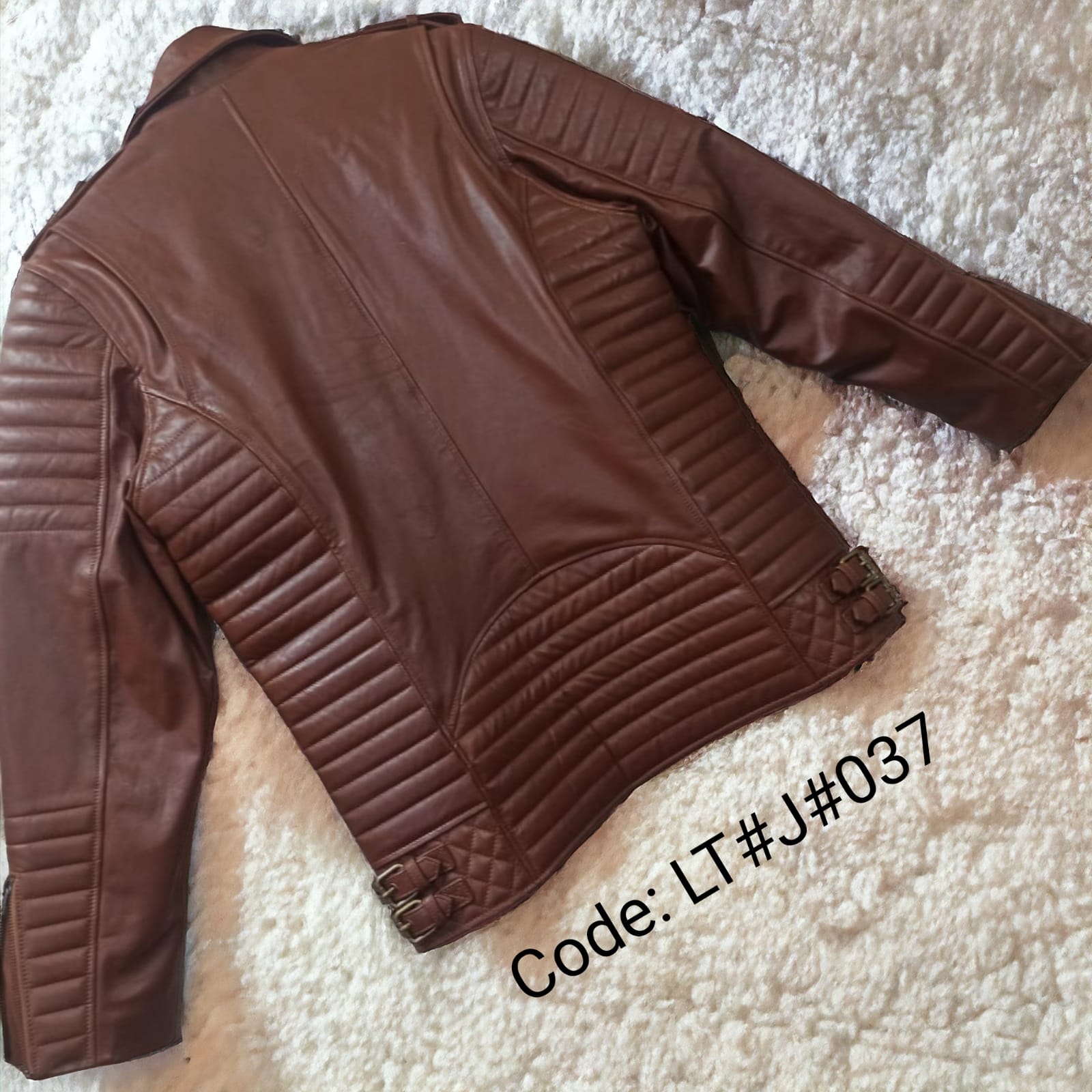 Menz Designed Leather Jacket - Image 3