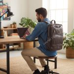 Stylish Leather Backpack